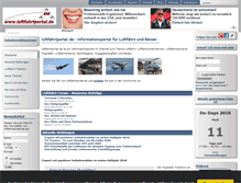 Tablet Screenshot of luftfahrtportal.de